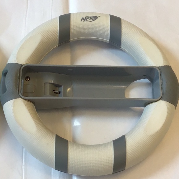 Set of two Nerf steering wheels for Wii game system games , clean - Picture 3 of 8